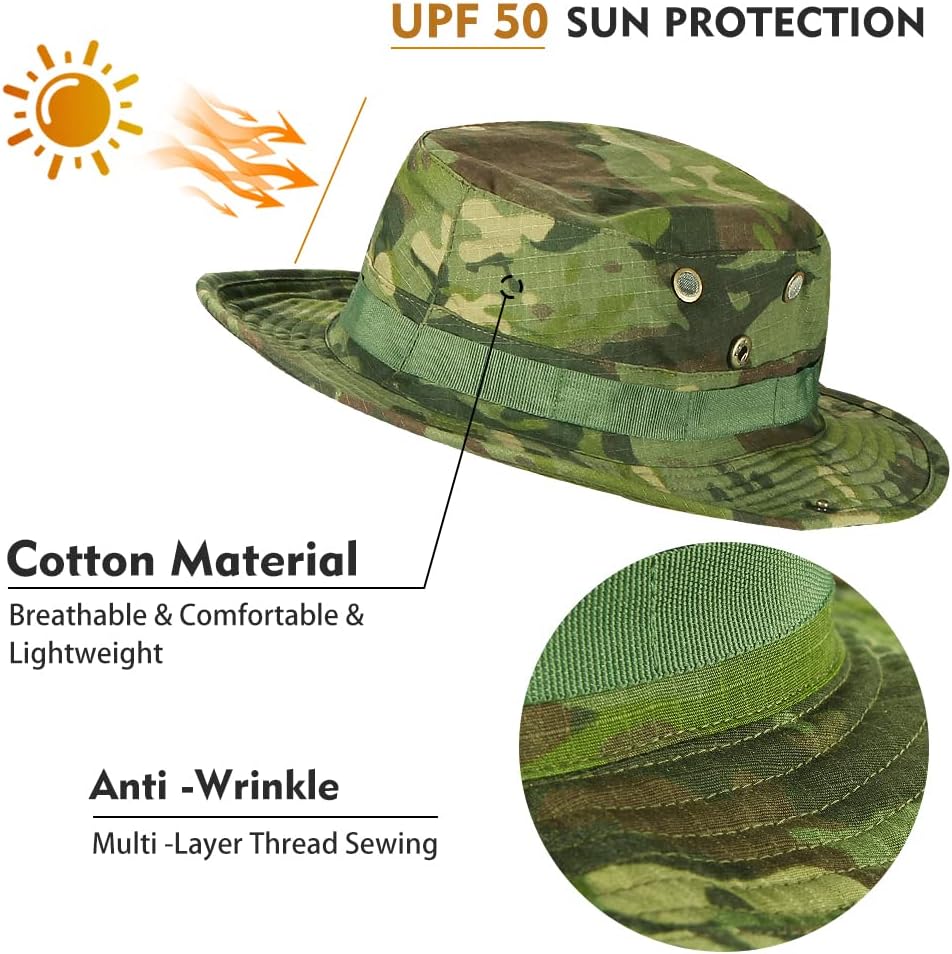 Hot Selling Now & Cooling Neck Gaiter Face Mask Boonie Hat Set!