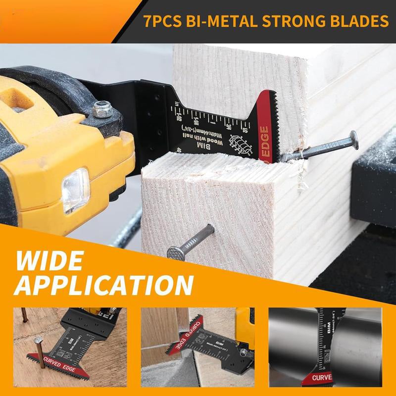 24PCS Titanium Oscillating