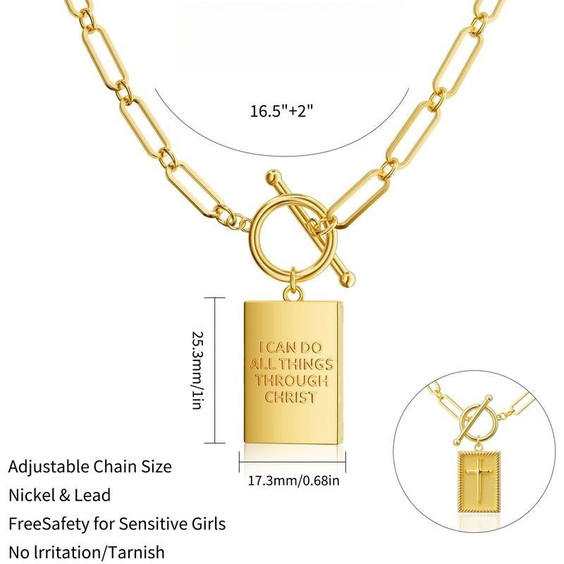 14K Gold Plated Paperclip Chain