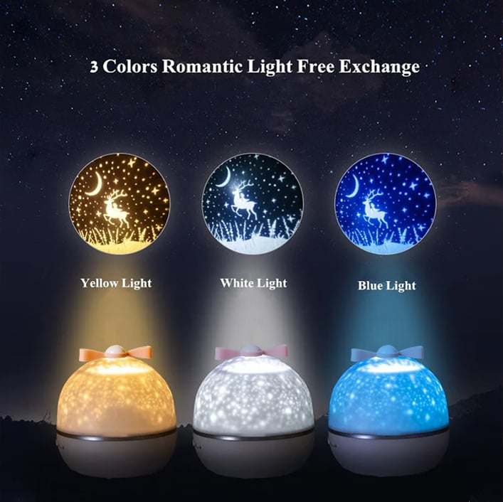 Led Night Light Galaxy Projector