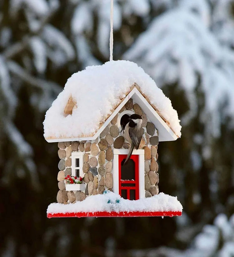 Stone Cottage Bird House