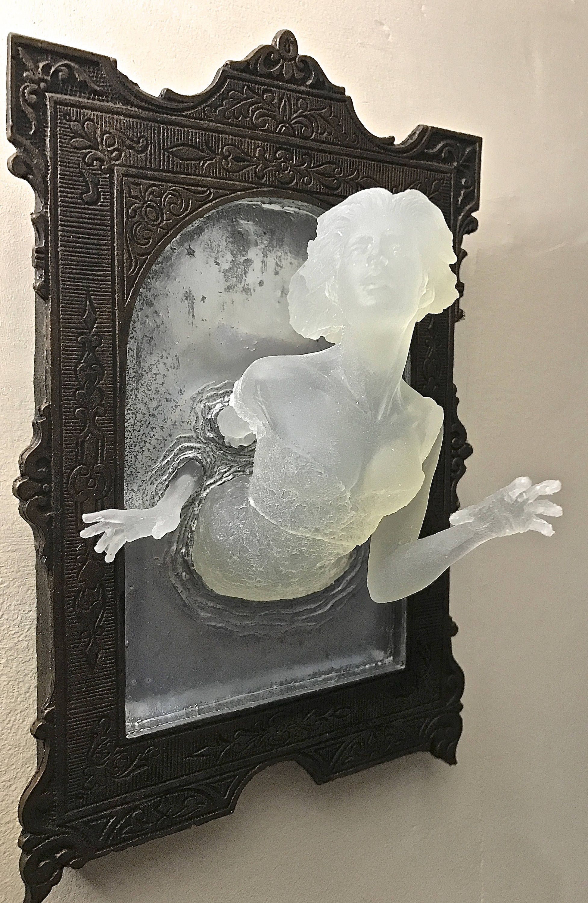 Ghost in the Mirror Wall Plaque - Glow in the Dark