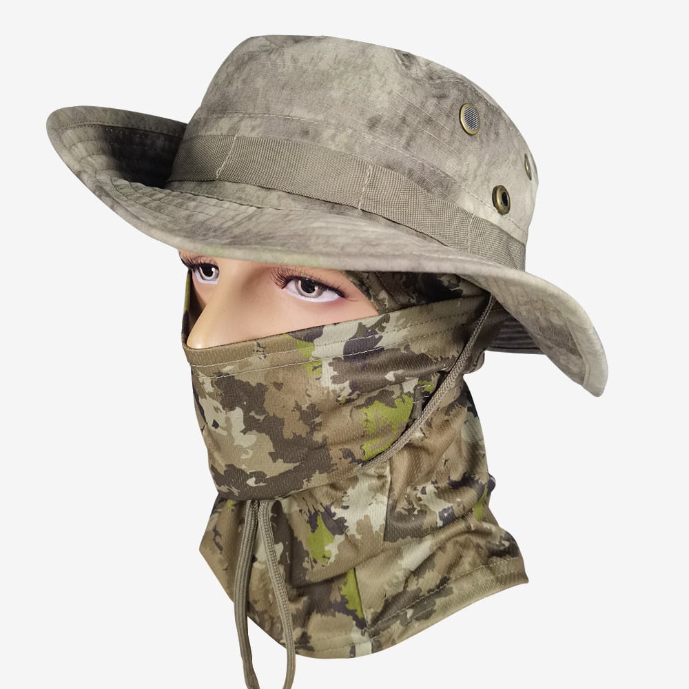 Hot Selling Now & Cooling Neck Gaiter Face Mask Boonie Hat Set!