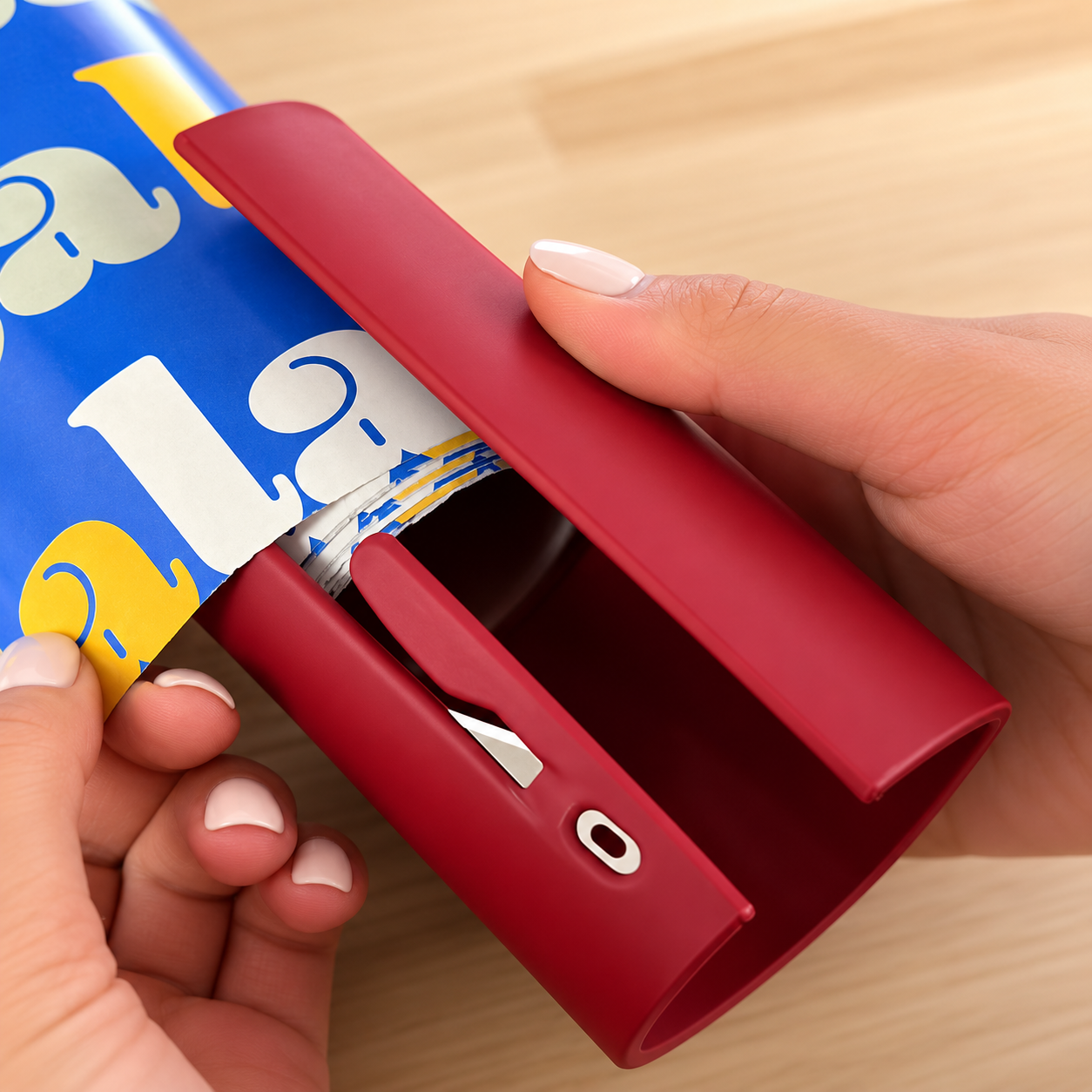 Round Wrapping Paper Cutter