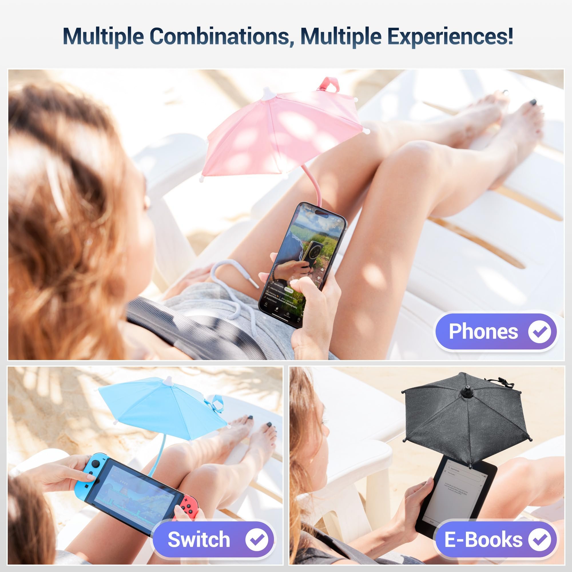 Magnetic Phone Umbrella for Sun