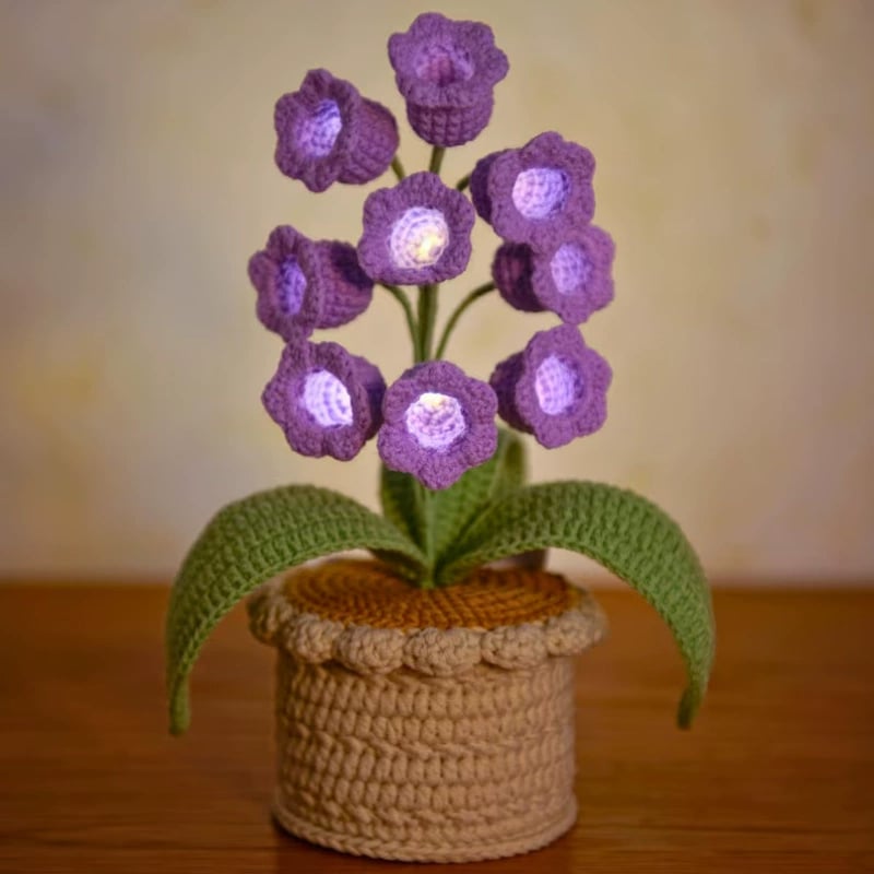 Handmade Crochet Flower Lamp-Limited Stock 