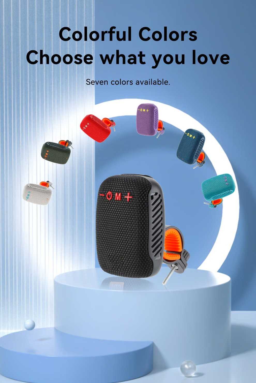 Portable Cycling Bluetooth Speaker