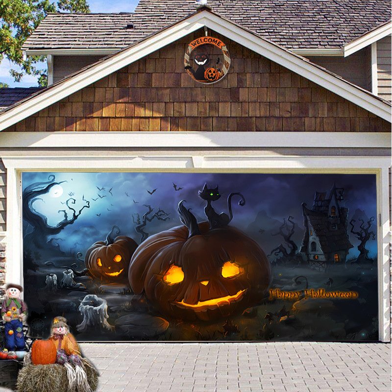 2024 Garage Door Halloween Cover