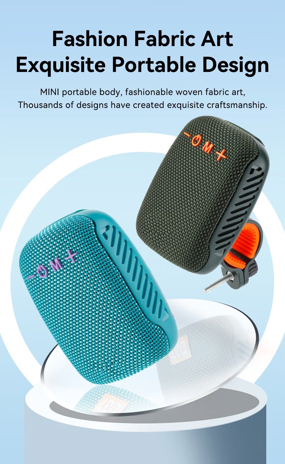 Portable Cycling Bluetooth Speaker