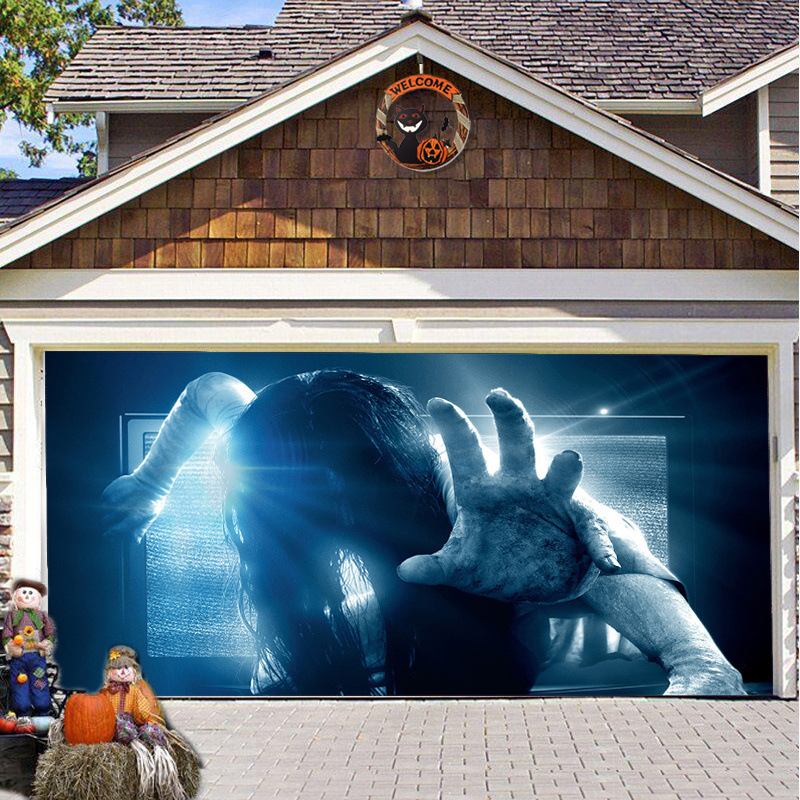 2024 Garage Door Halloween Cover