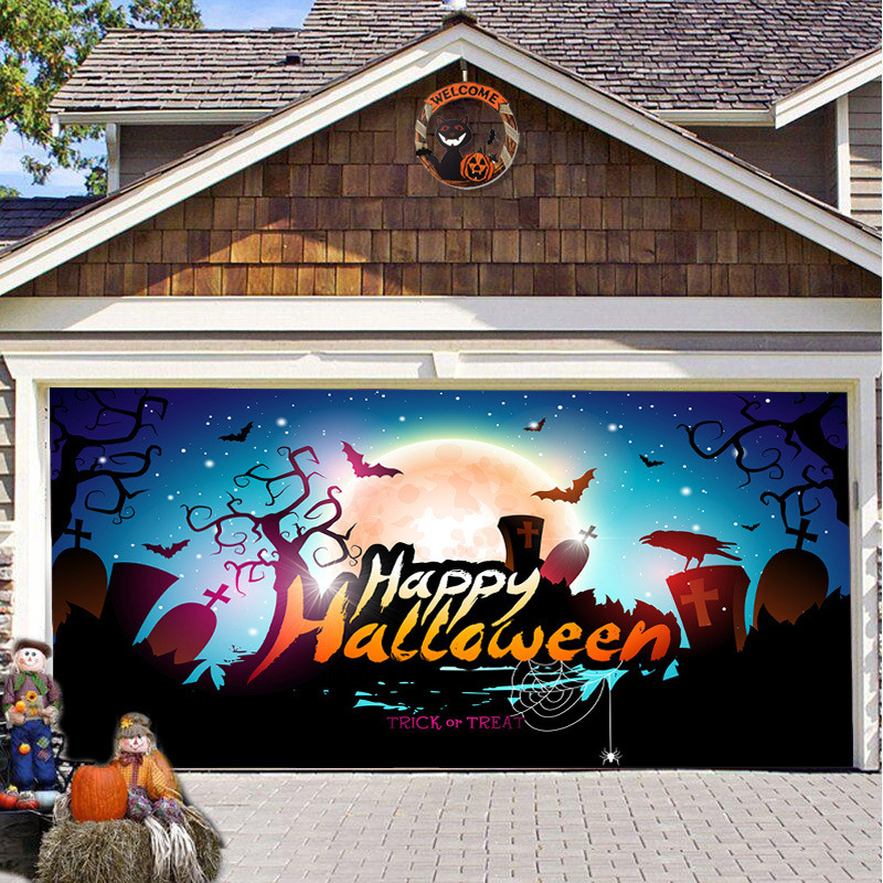 2024 Garage Door Halloween Cover