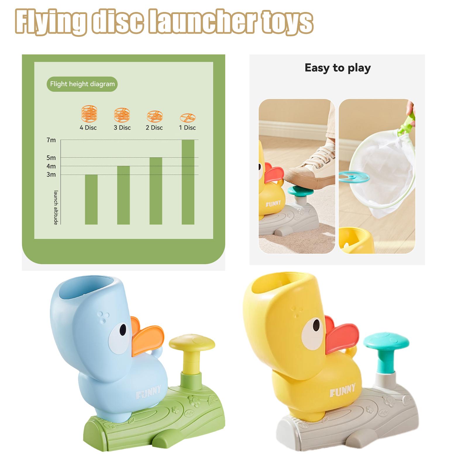 Flying Discs Launcher Toys