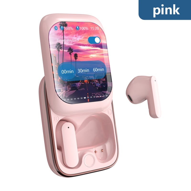 2025 NEW Intelligent Full-color Touch Screen Slider Earphones