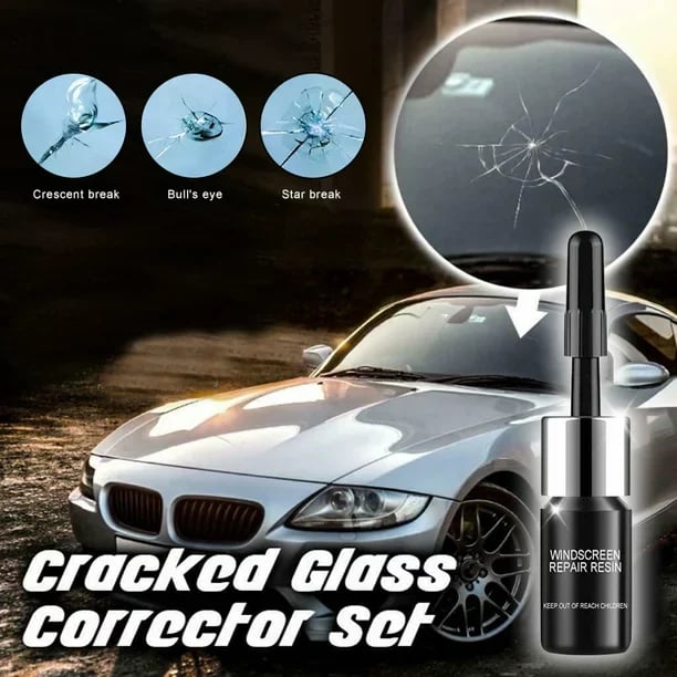 Car glass window liquid nano repair kit