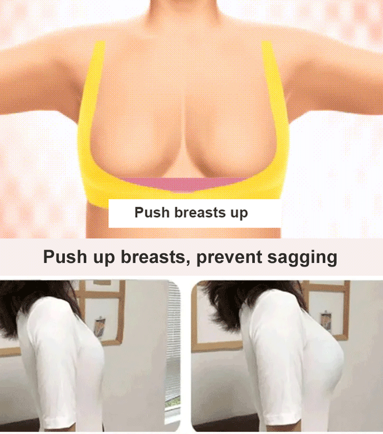 Gathering and supporting front buckle bra