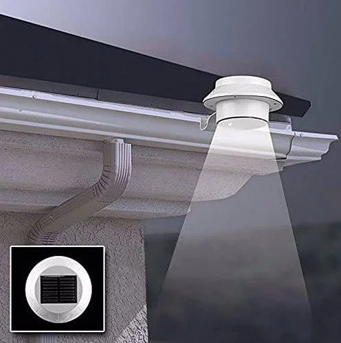 Outdoor Solar Gutter LED Lights