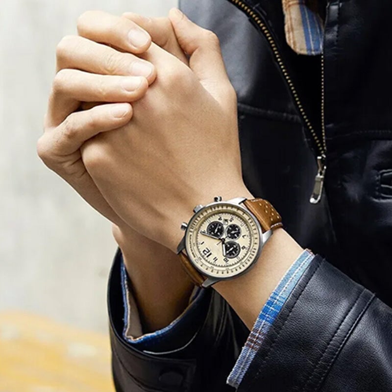 Men's Waterproof Multifunctional Quartz Watch