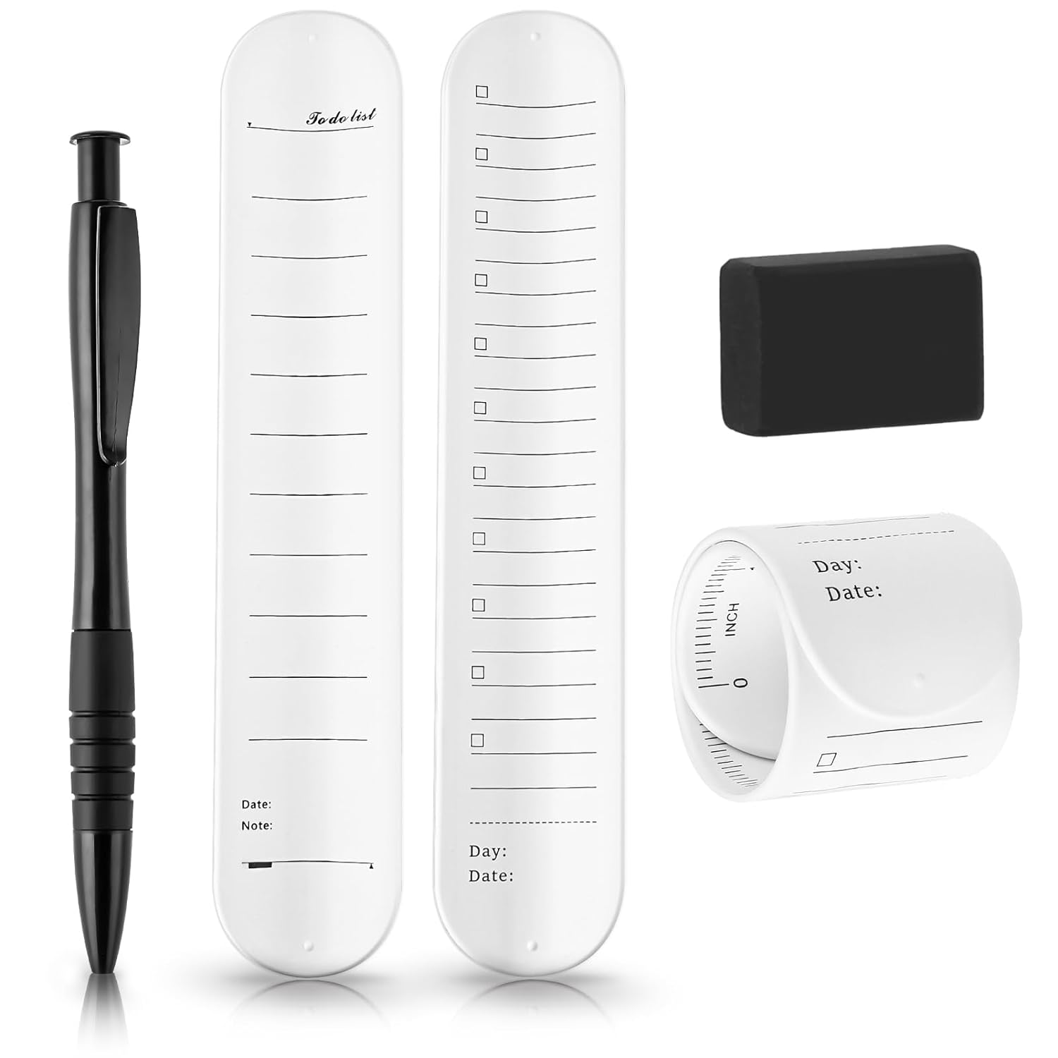 Reusable Erasable To Do List Silicone Wrist Band