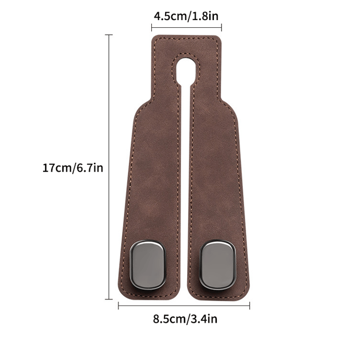Car Seat Back Storage Hook – Universal Multi‐Function Hanger for Bags & Essentials