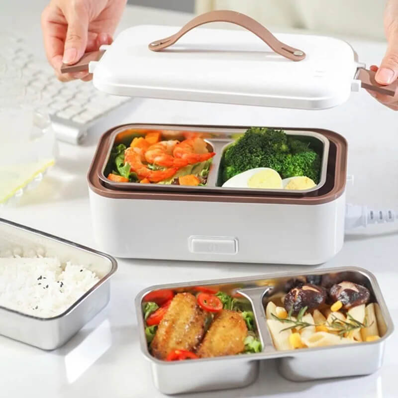 Multi-Functional Portable Plug-In Cooking Office Insulated Lunch Box