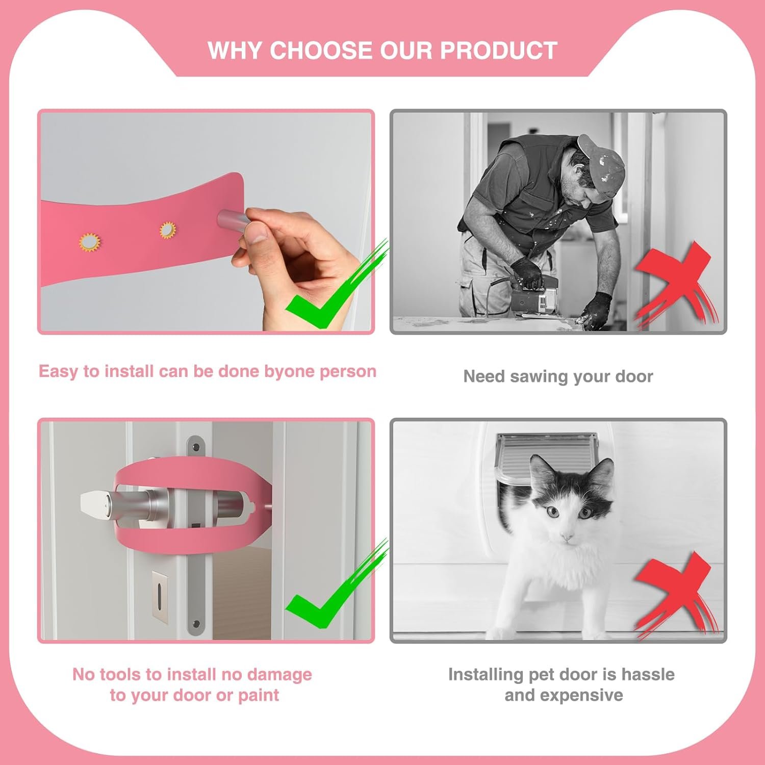 Pet Door Latch