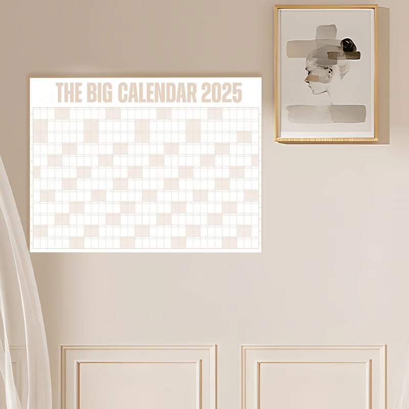The Big Calendar 2025 | Dry Erase