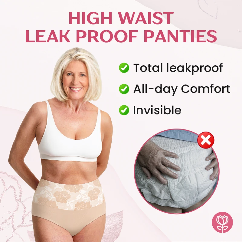 High Waist Antibacterial Panties