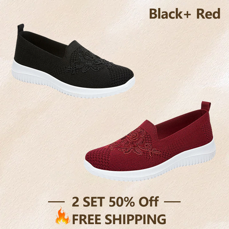 New Arrivals Women's 2023 Breathable Hollow Out Flat Shoes