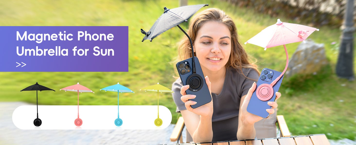 Magnetic Phone Umbrella for Sun