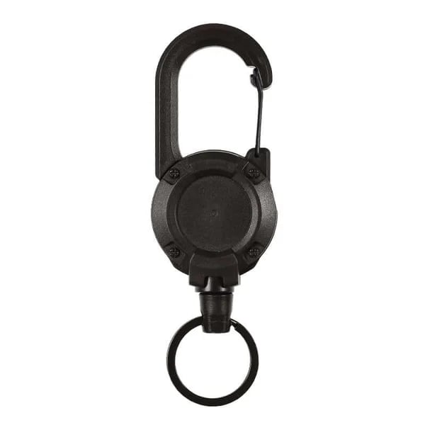 Outdoor Automatic Retractable Wire Rope Tactical Keychain