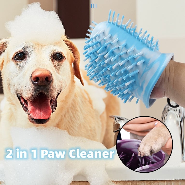 2 in 1 Portable Dog Paw Cleaner Cup