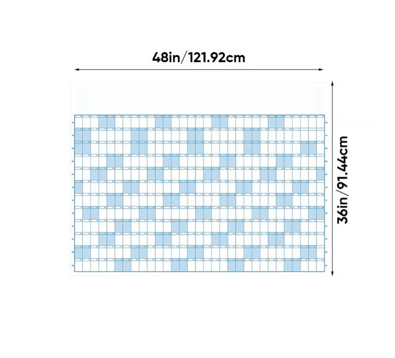 The Big Calendar 2025 | Dry Erase