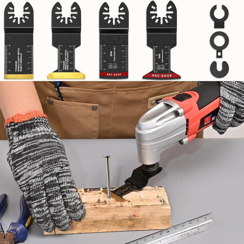 24PCS Titanium Oscillating