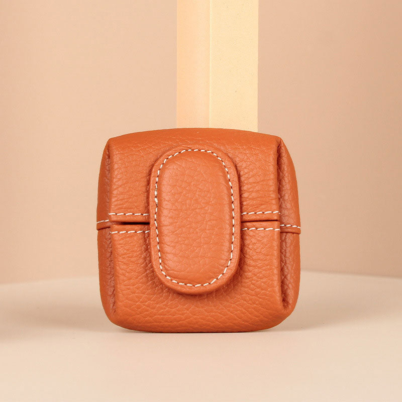 Premium Leather Mini Coin Wallet – Easy Access