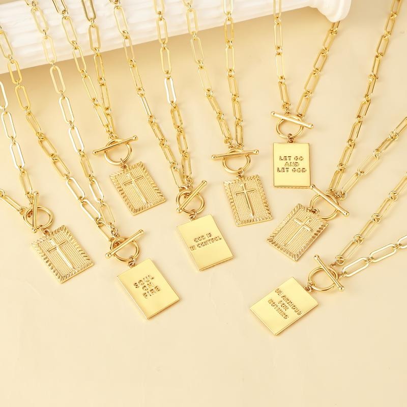 14K Gold Plated Paperclip Chain