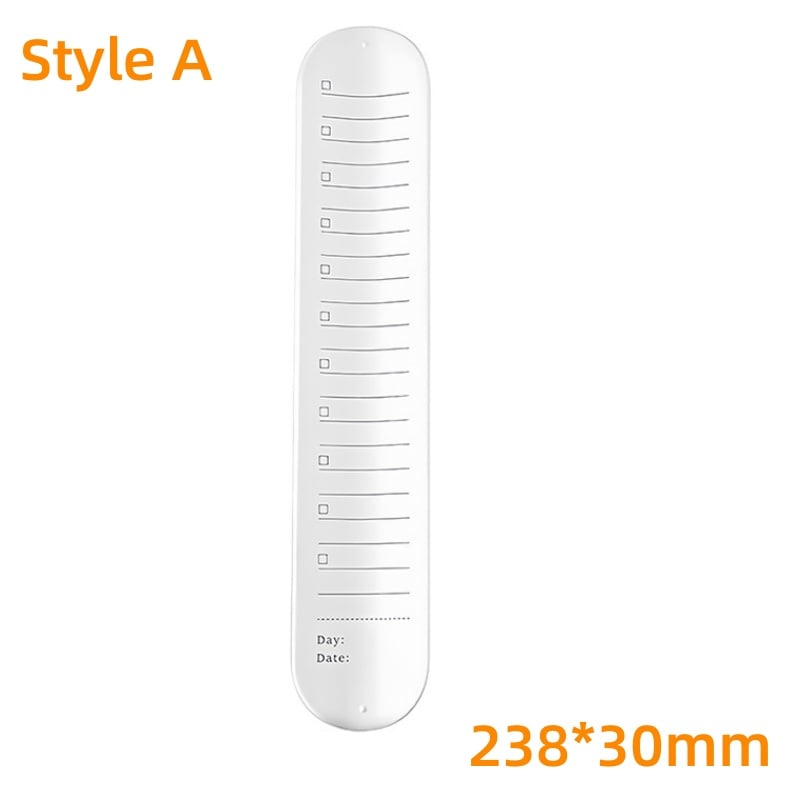 Reusable Erasable To Do List Silicone Wrist Band