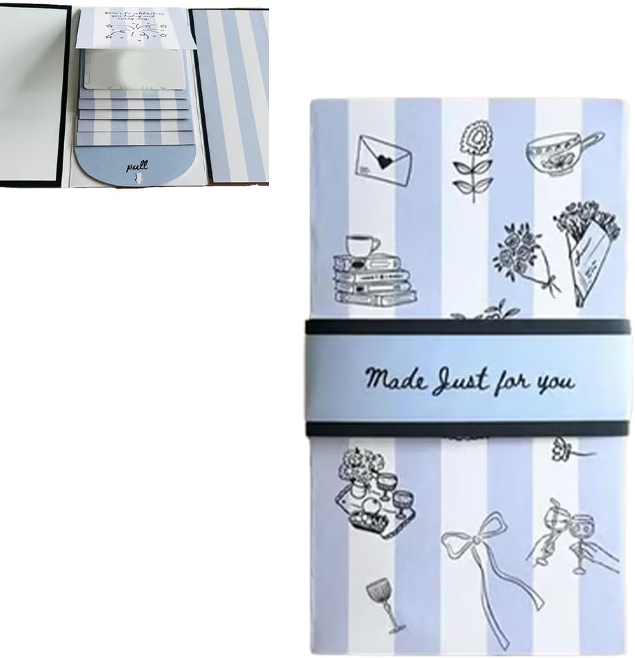 Handmade Christmas Gift Card Holder Book