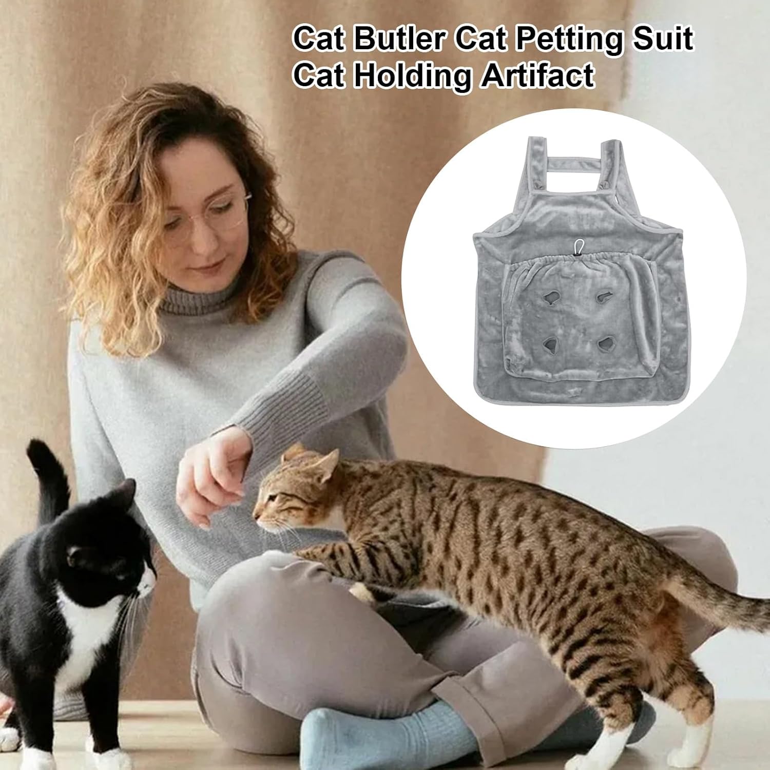 💥2025 New Arrival💥Adjustable Cat Apron Carrier