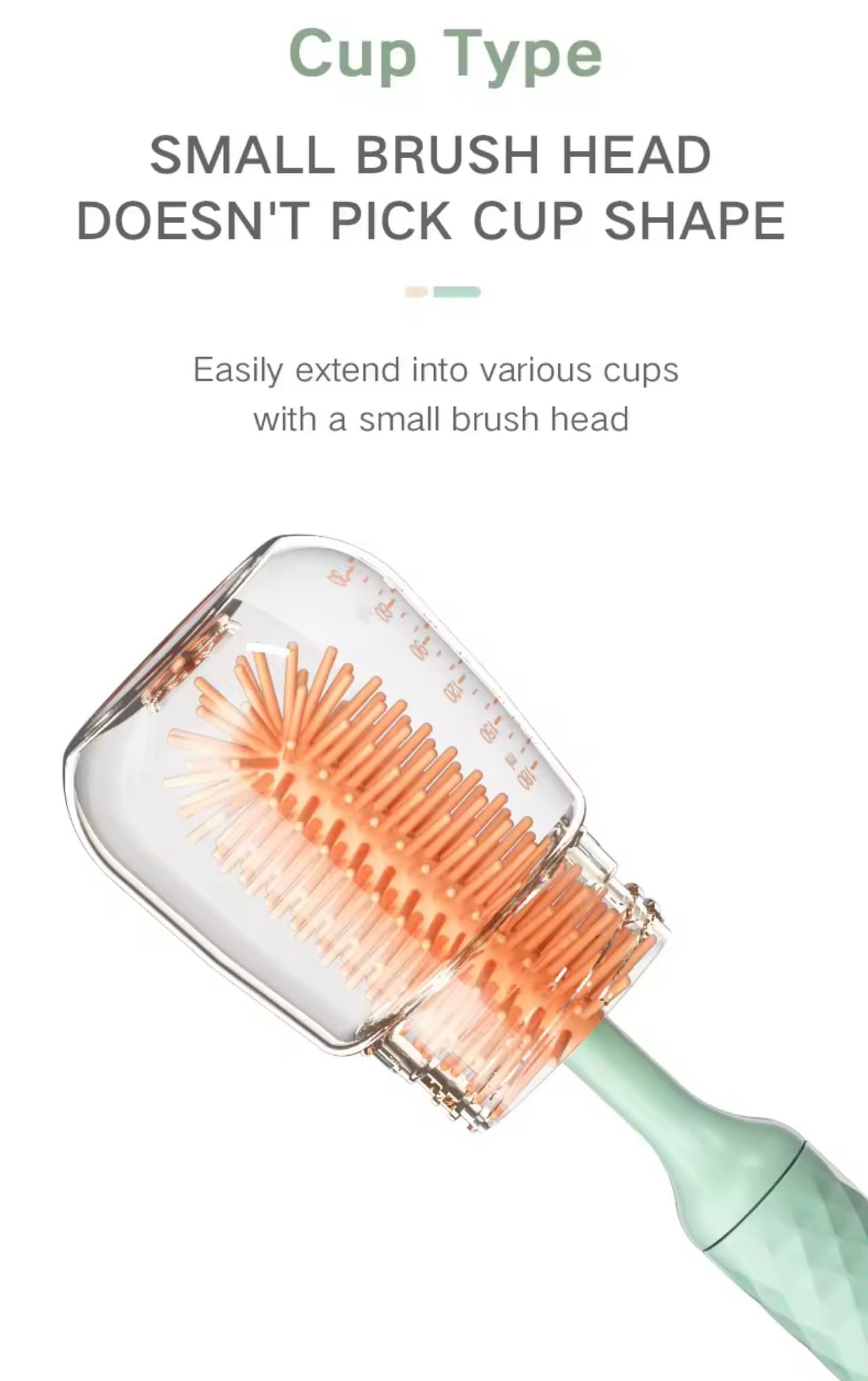 Cordless Electric Baby Bottle Brush
