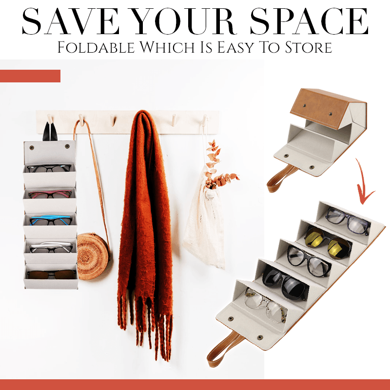 🔥Hot Product-49% OFF👓-Multiple Glasses Leather Storage Case