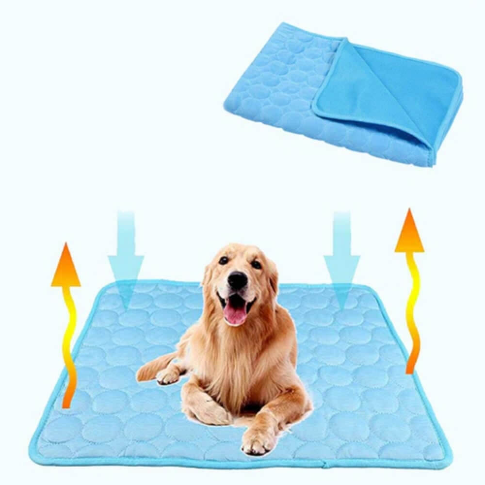Pressure Activated Cooling Mat for Dogs with Self Recharging Gel