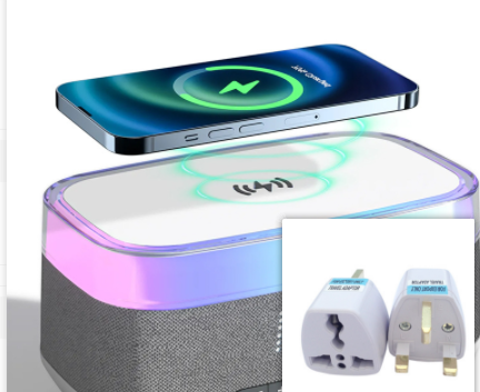 Intelligent Multifunctional Alarm Clock Power Bank Bluetooth Speaker