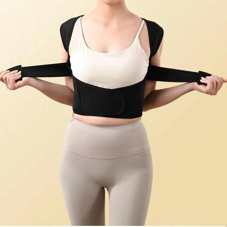 Fully Adjustable Straightener Upper Spine Support Back Brace Posture Corrector