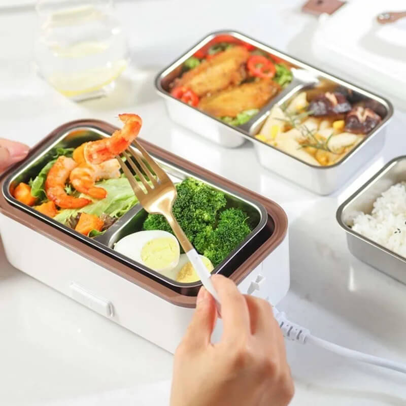 Multi-Functional Portable Plug-In Cooking Office Insulated Lunch Box