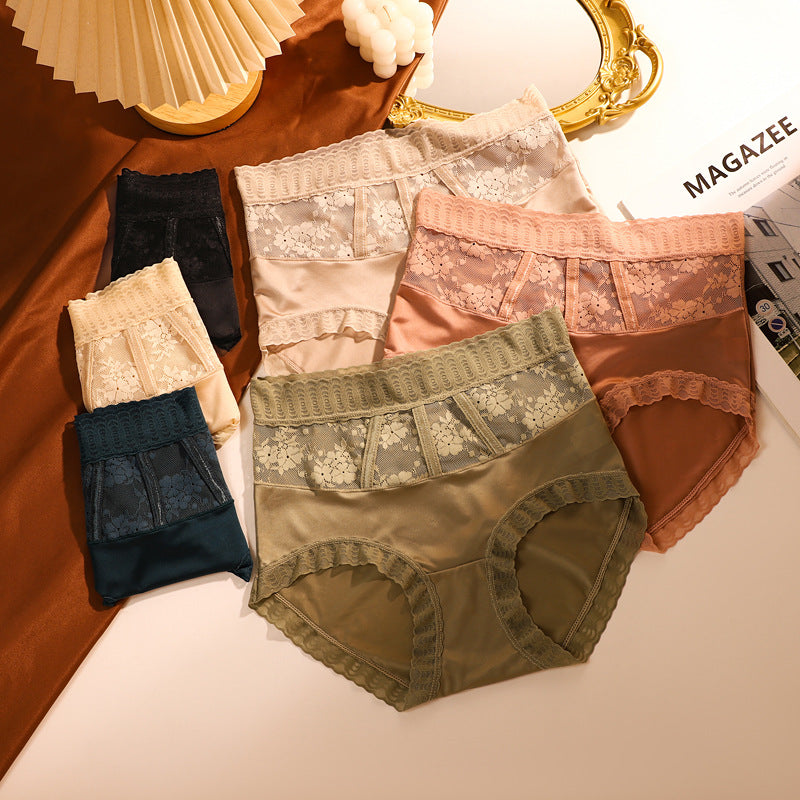 Pay 1 Get 3pcs Sexy Tummy Control Hip Lifting Seamless Ice Silk Panties