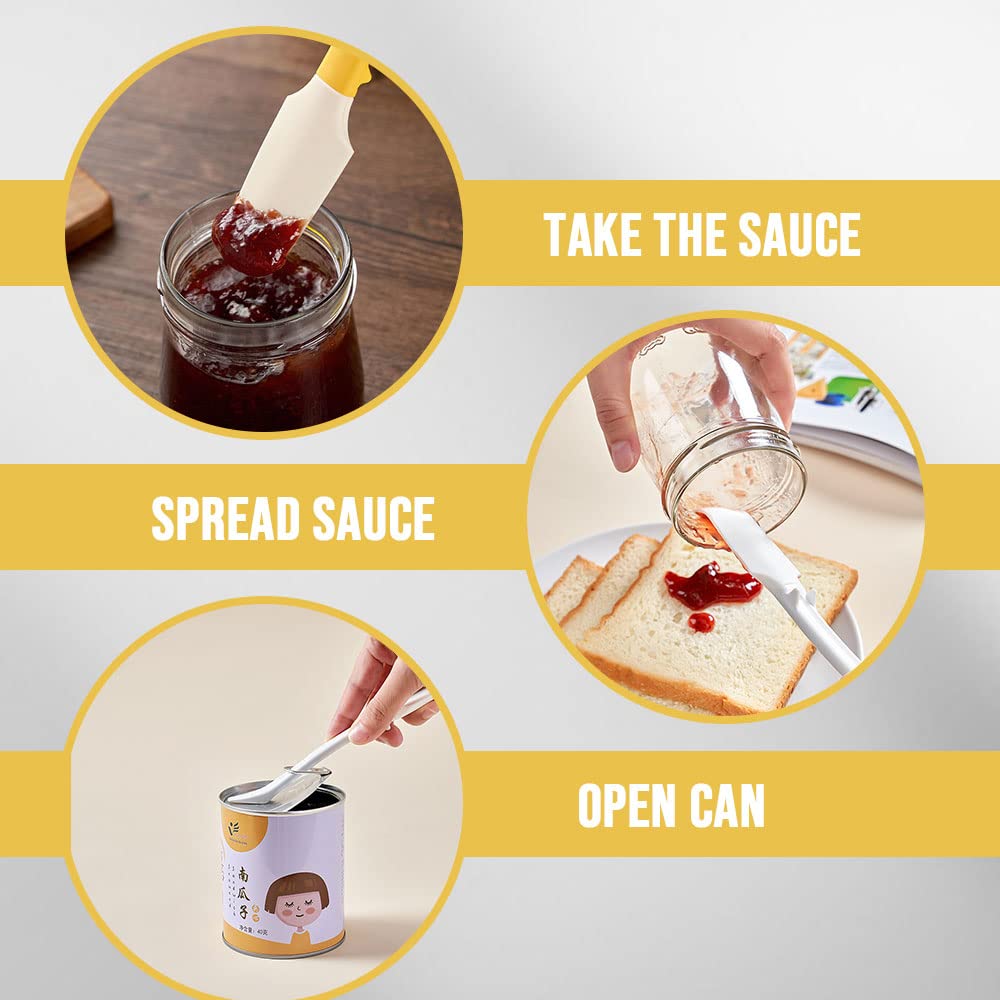  Silicone Mini Kitchen Spatula