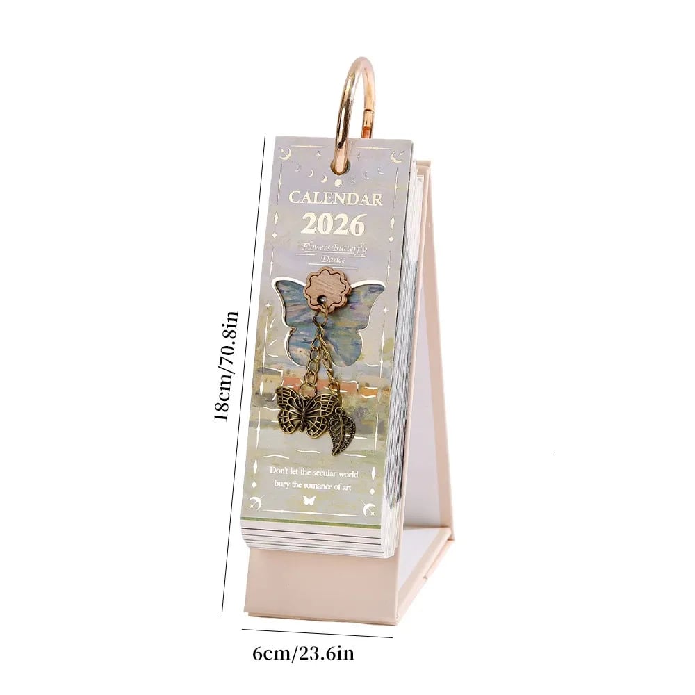 2026 Retro Oil Painting Calendar