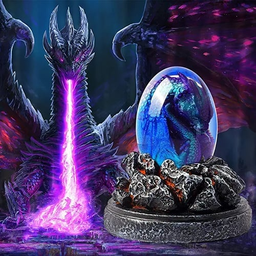 Handmade Lava Dragon Egg-Perfect gift for dragon lovers