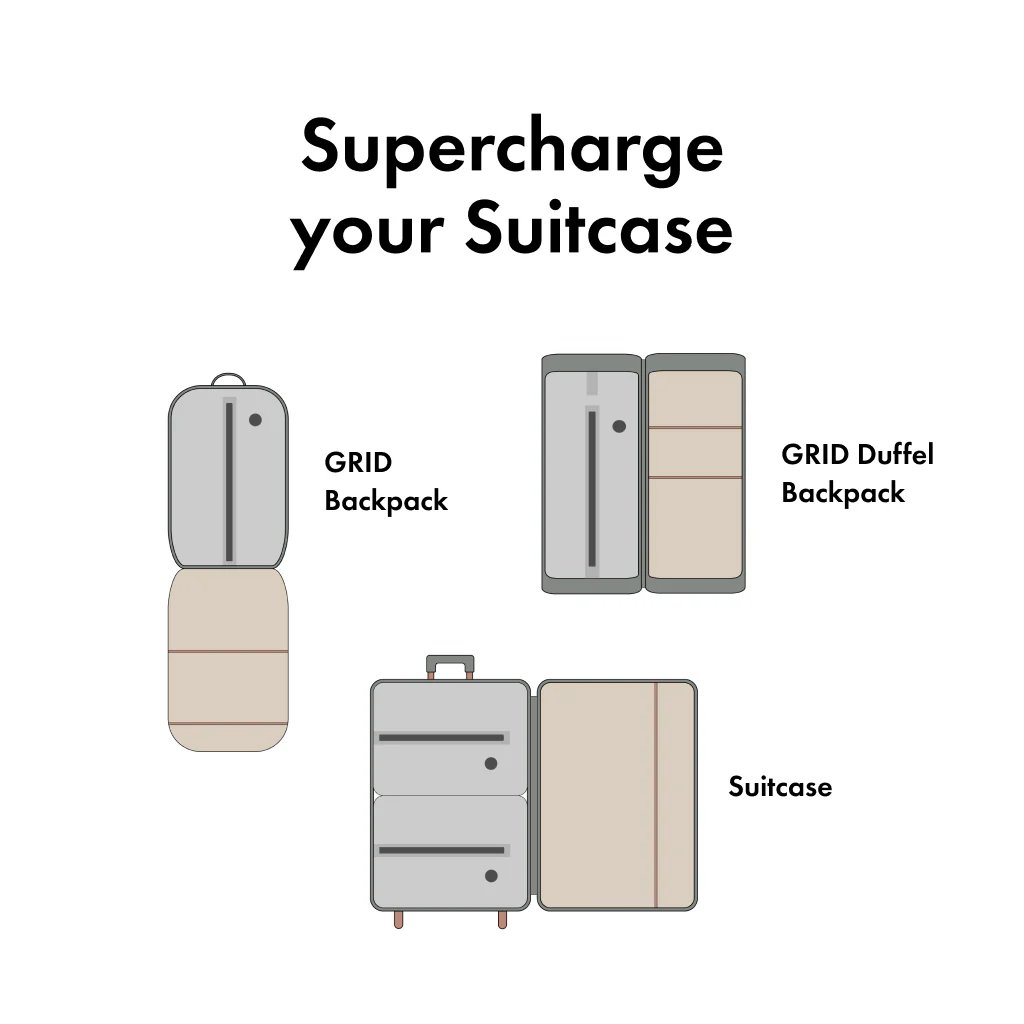 Travel Smart! Vacuum Storage Set Saves 60% Space 