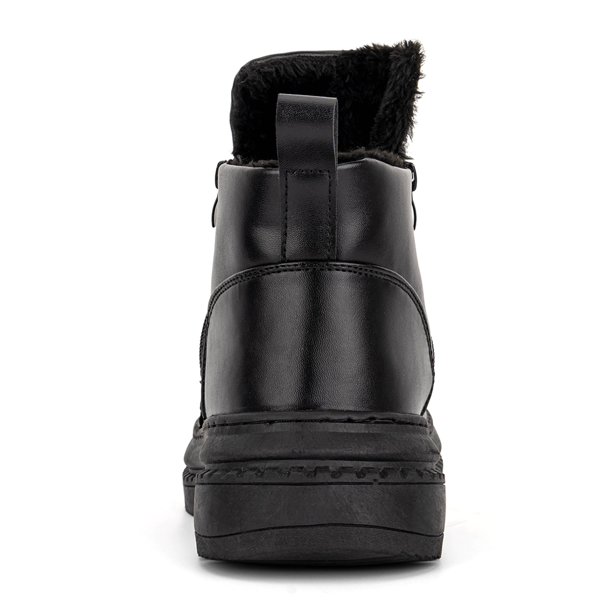 Men's Comfortable Leather Motorcycle Boots Work Boots Waterproof Anti-Slip Anti-Sprain